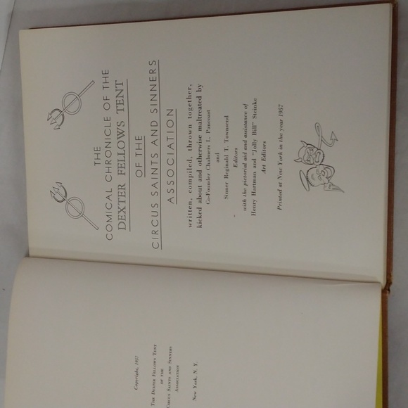 Circus Saints and Sinners - The Comical Chronicle of the Dexter Fellows Tent - Picture 8 of 15